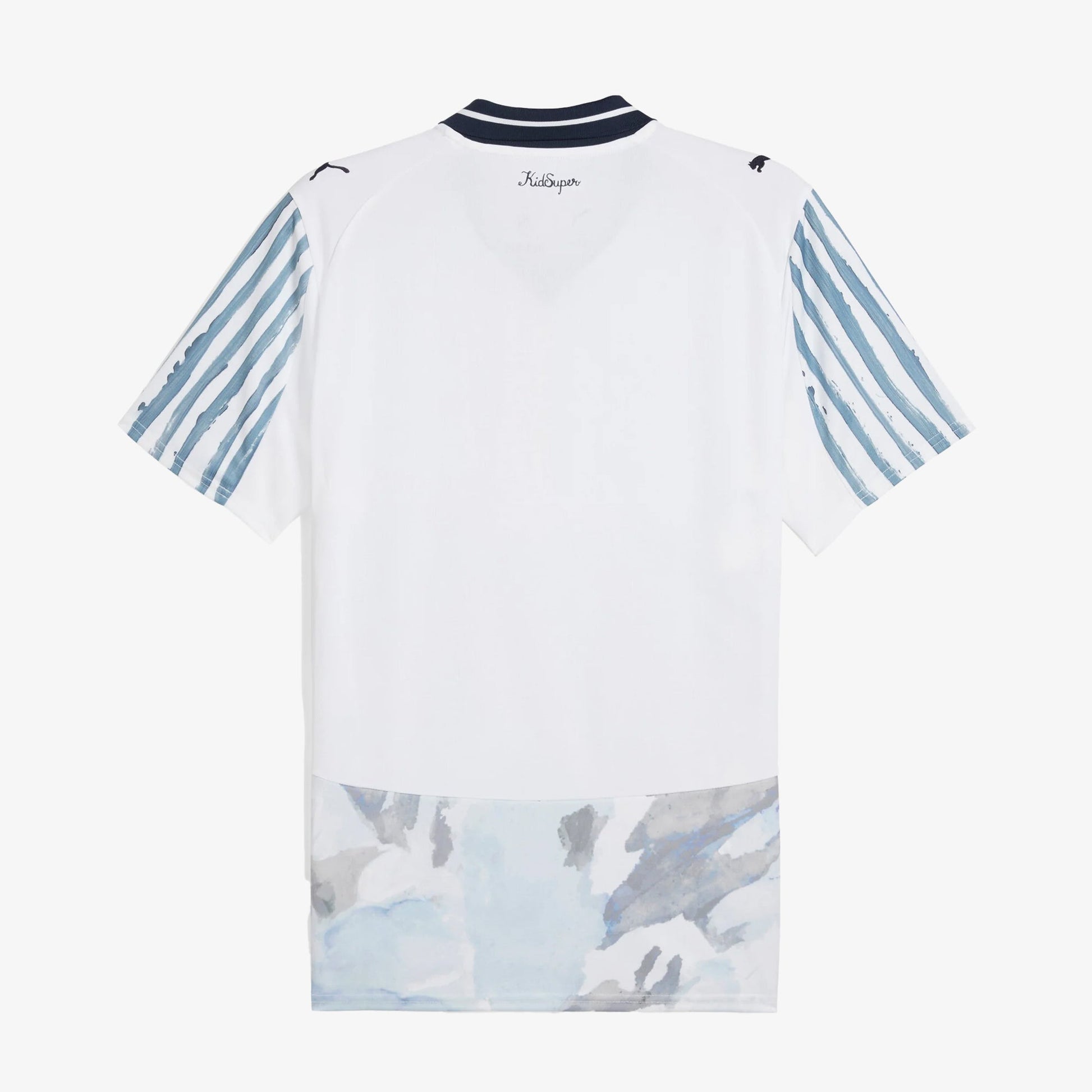 PUMA | KIDSUPER x CF MONTERREY JERSEY { PUMA WHITE-DEEP NAVY