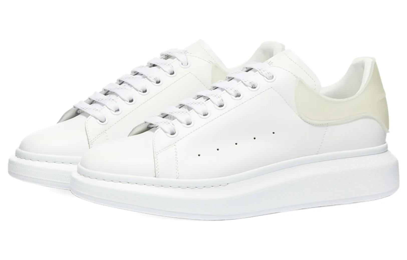 Alexander Mcqueen Oversized White Pearl