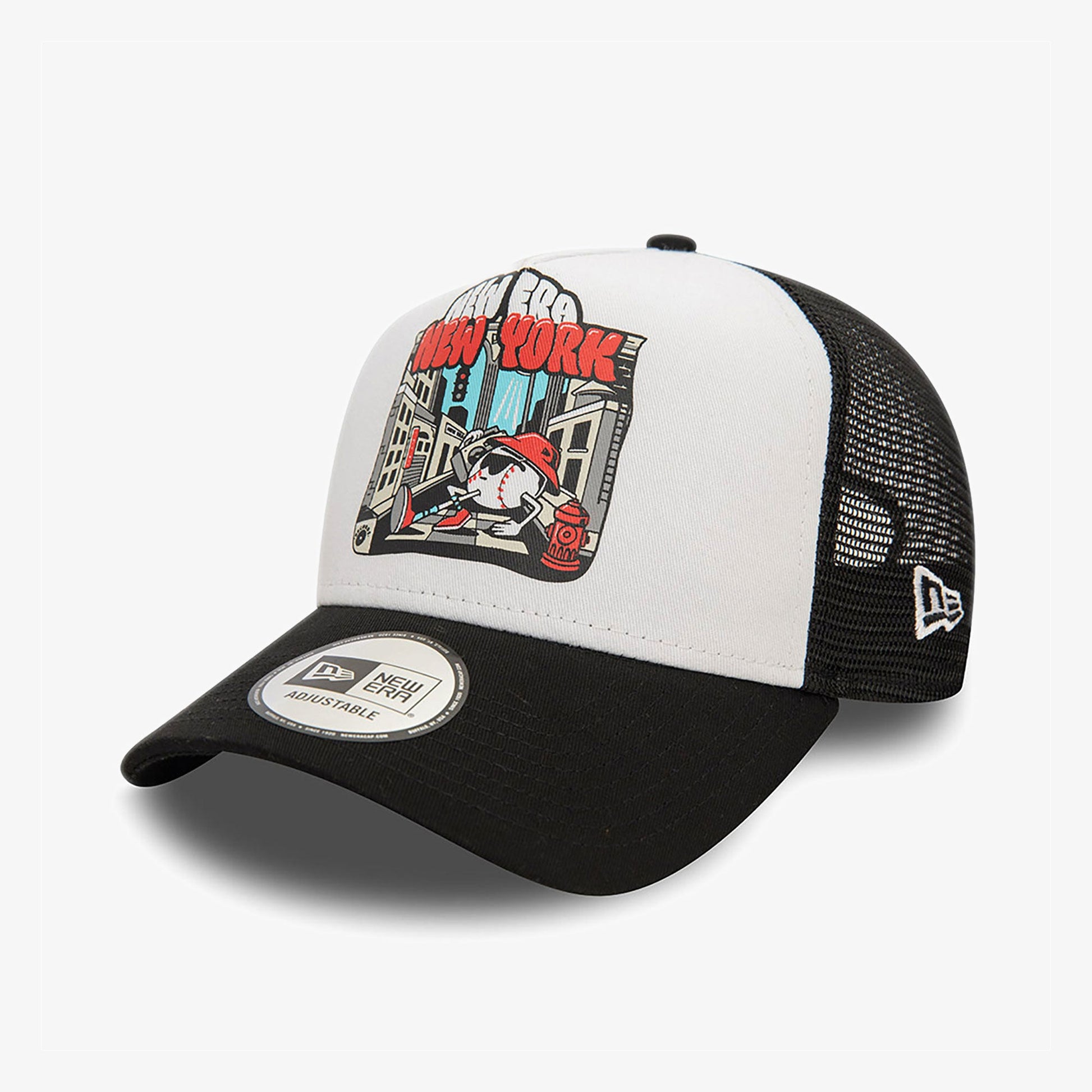 NEW ERA | GRAPHIC PRINT TRUCKER NEWERA BLK