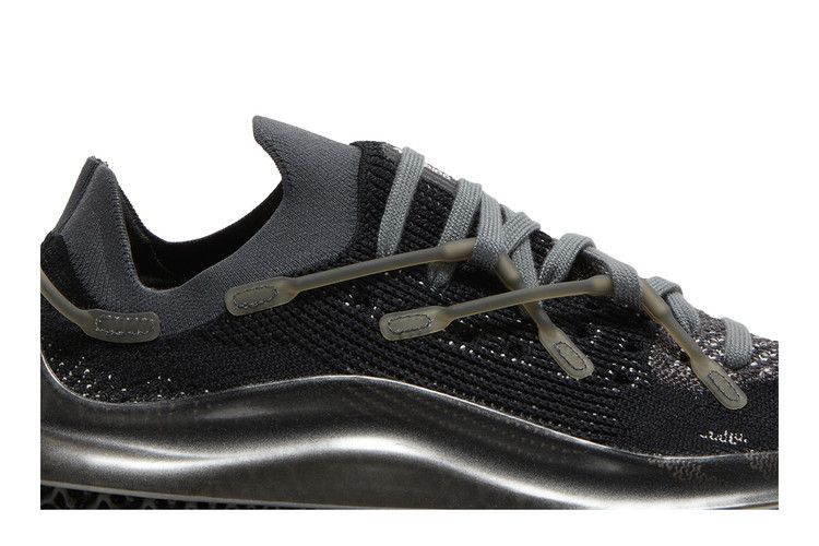 adidas 4D Fusio Black Silver Metallic
