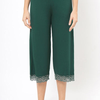 Lace Touch Pyjama Bottom - Botanical Gardens
