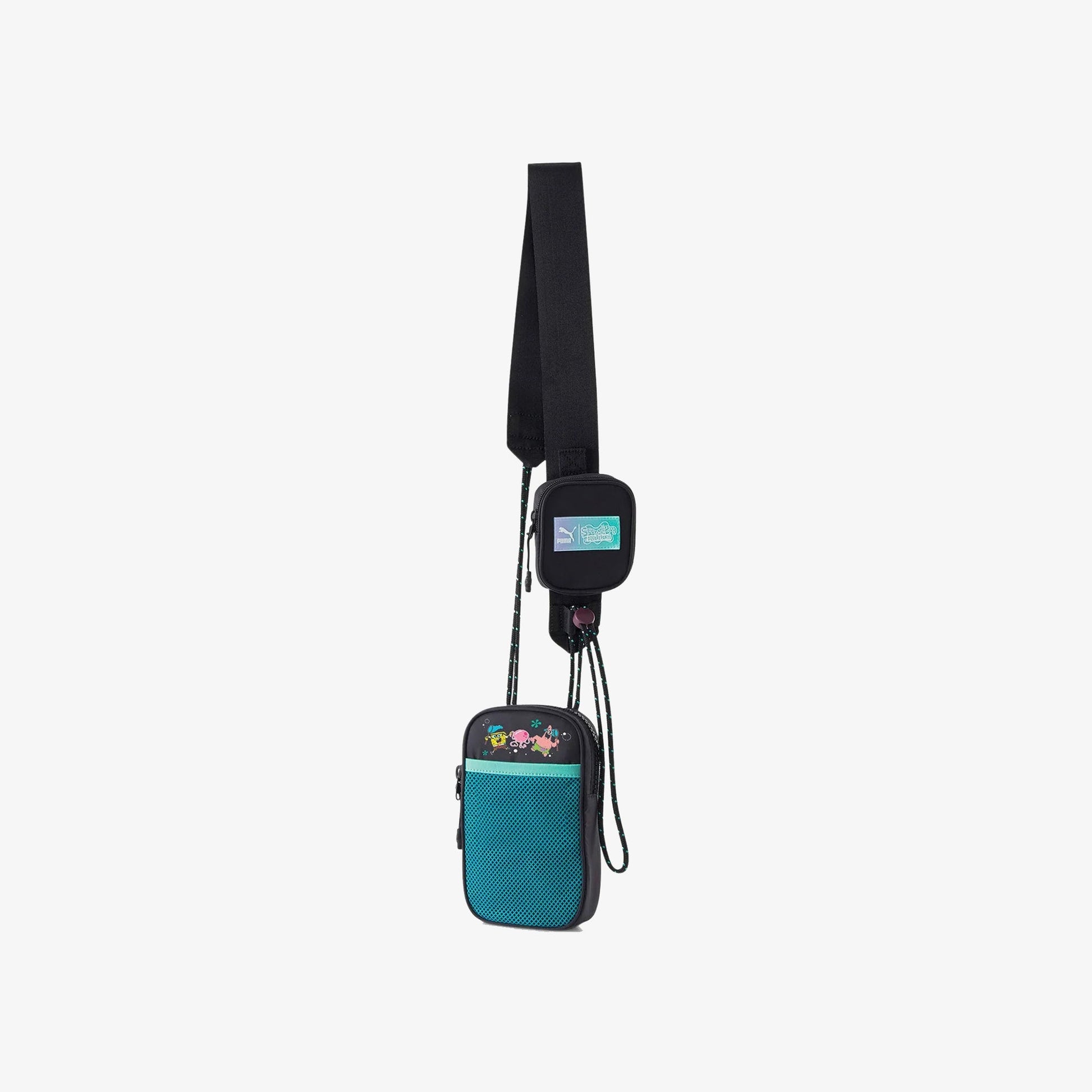 Puma | X SPONGEBOB UTILITY POUCH BAG  { PUMA BLACK
