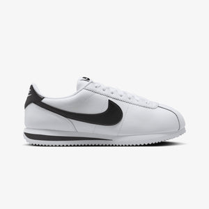 NIKE | CORTEZ LEATHER { WHITE/BLACK