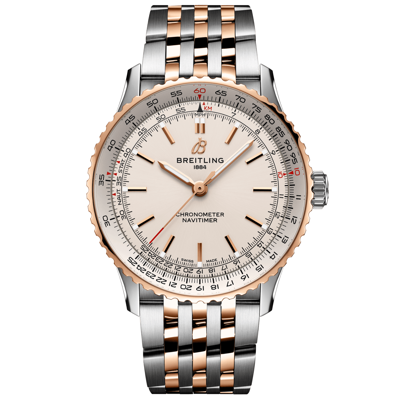 Breitling Navitimer Automatic Off White Dial Women 41mm