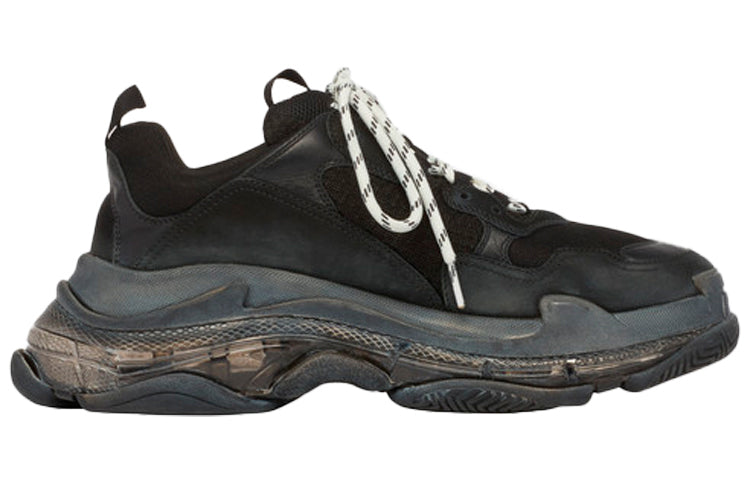 Balenciaga Triple S Black Clear Sole (Women'S)