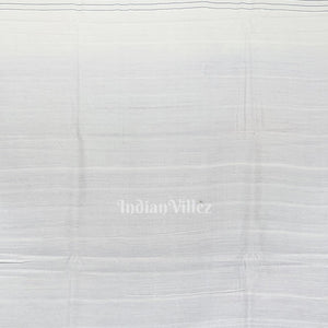 Blue White Gopalpur Tussar Saree