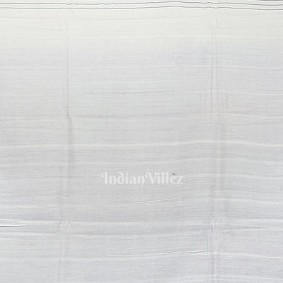 Blue White Gopalpur Tussar Saree