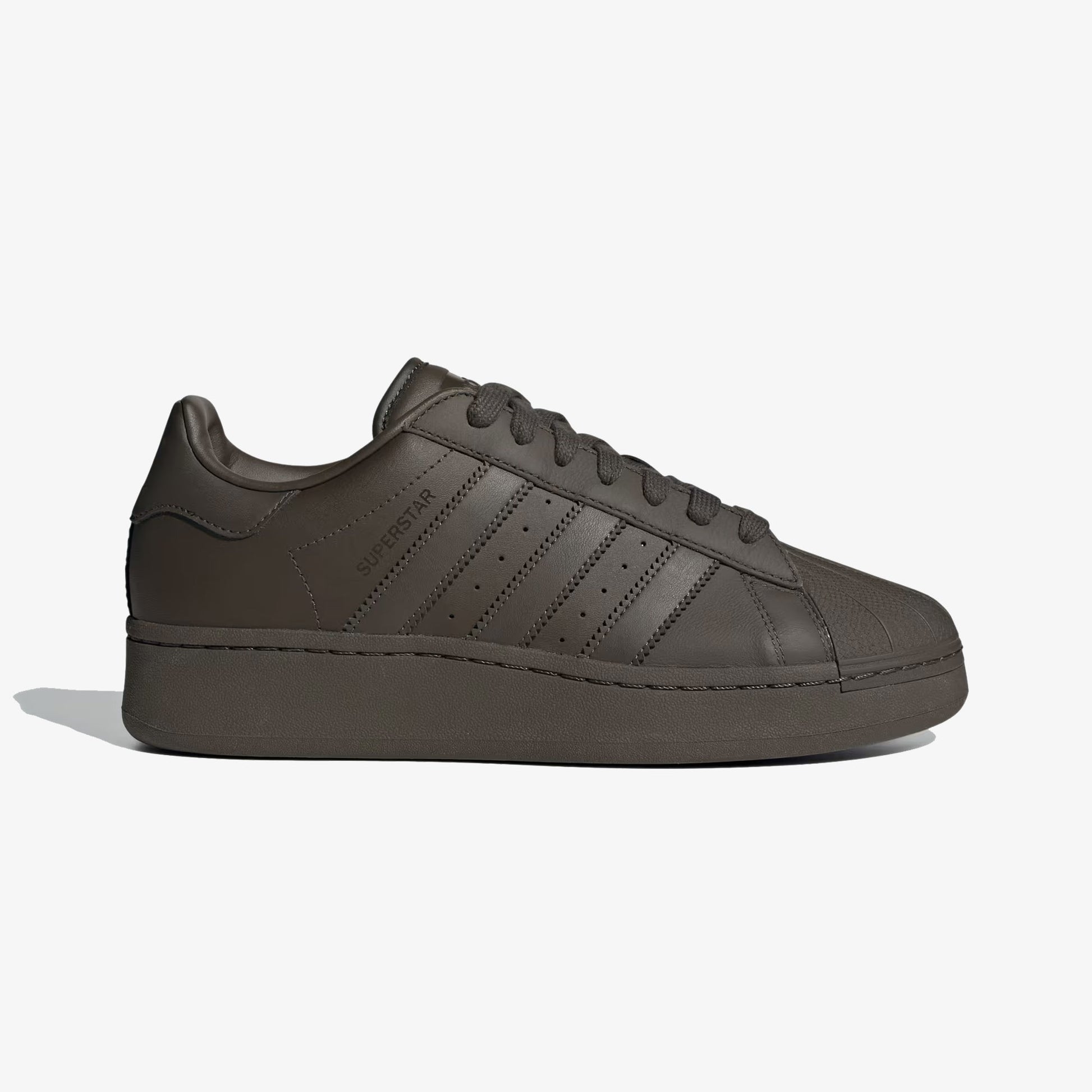 Adidas Originals | SUPERSTAR XLG  { SHADOW OLIVE/CORE BLACK
