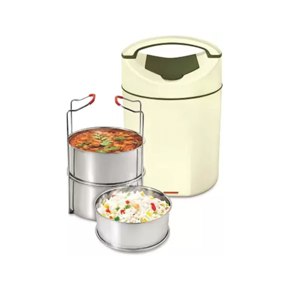 Milton Euroline Megatron Insulated Stainless Steel Electric Tiffin Box