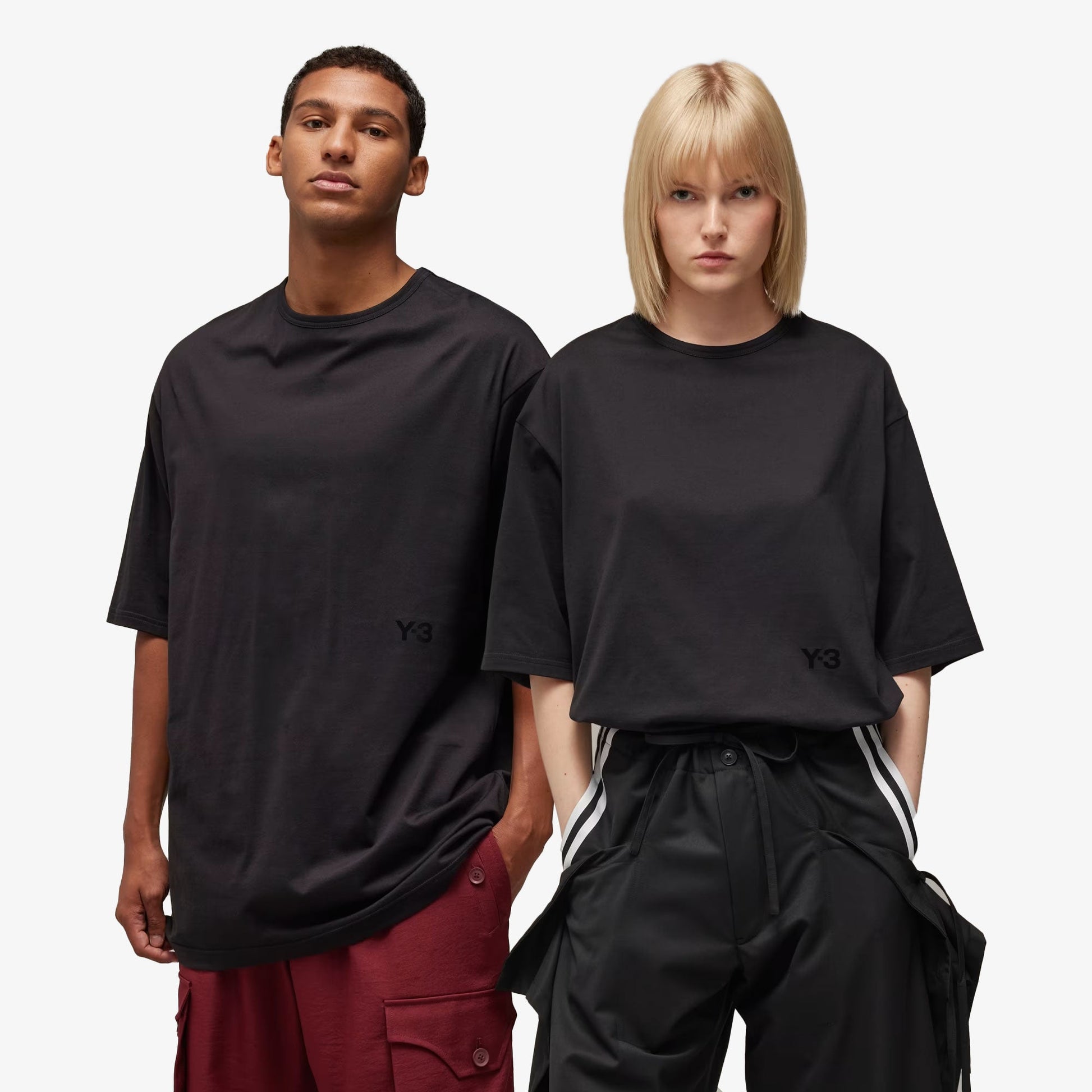 Y-3 | BOXY SHORT SLEEVE T-SHIRT { BLACK