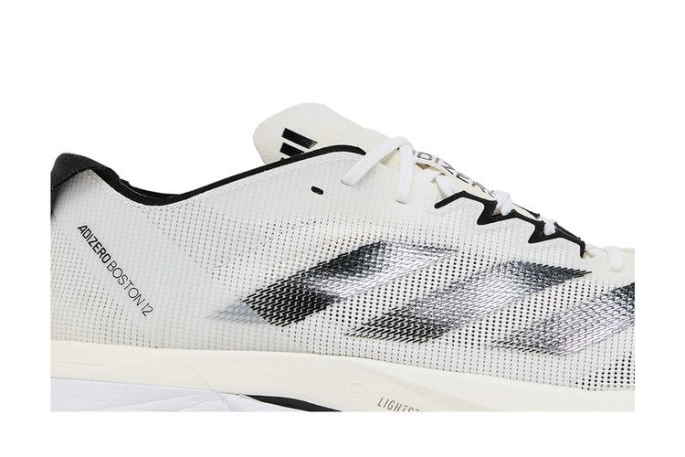 adidas Adizero Boston 12 Cloud White Core Black Night Metallic
