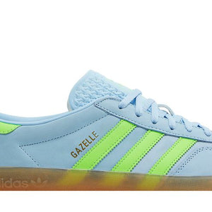 adidas Gazelle Indoor Clear Sky Solar Green (Women's)