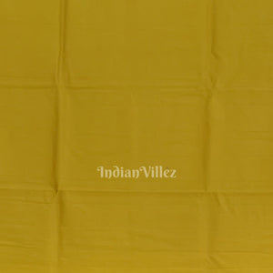 Yellow Doli Barat Theme Hand-Painted Pattachitra Saree