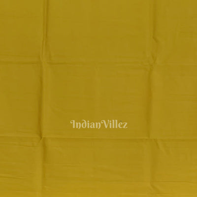 Yellow Doli Barat Theme Hand-Painted Pattachitra Saree