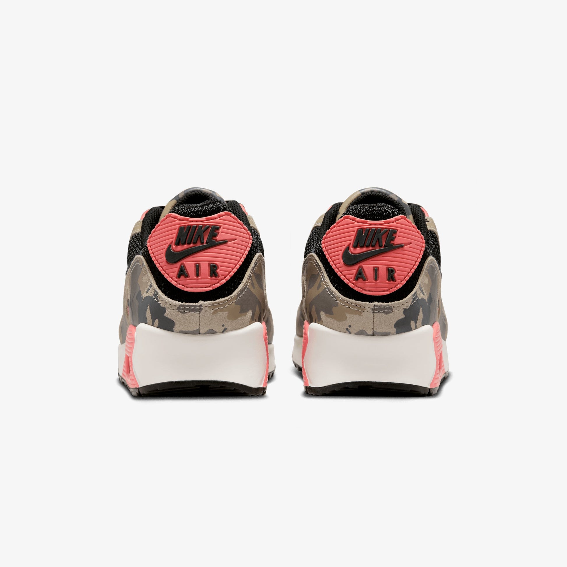 Nike | AIR MAX 90 { LT KHAKI/BLACK-MAGIC EMBER-MINK BROWN