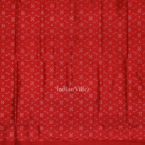 Pure Black Half Tissue Sambalpuri Silk Saree ( 7 Wonders of the World)