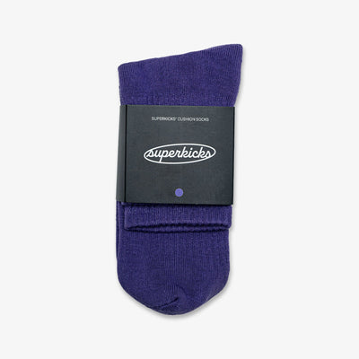 Superkicks | CREW SOCKS  { PURPLE