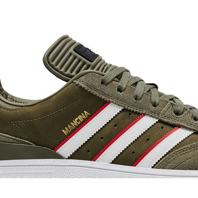adidas Busenitz Olive Strata Red Cloud White