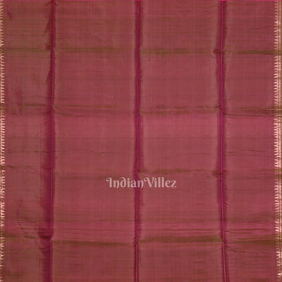 Rani Pink Pure Bishnupuri Silk Saree