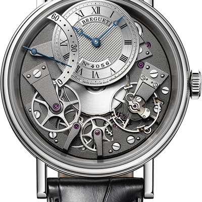Breguet Tradition 7097 Skeleton Dial Black 40 MM Watch for Men