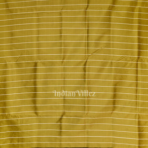 Black Yellow Pasapali Border Contemporary Silk Saree