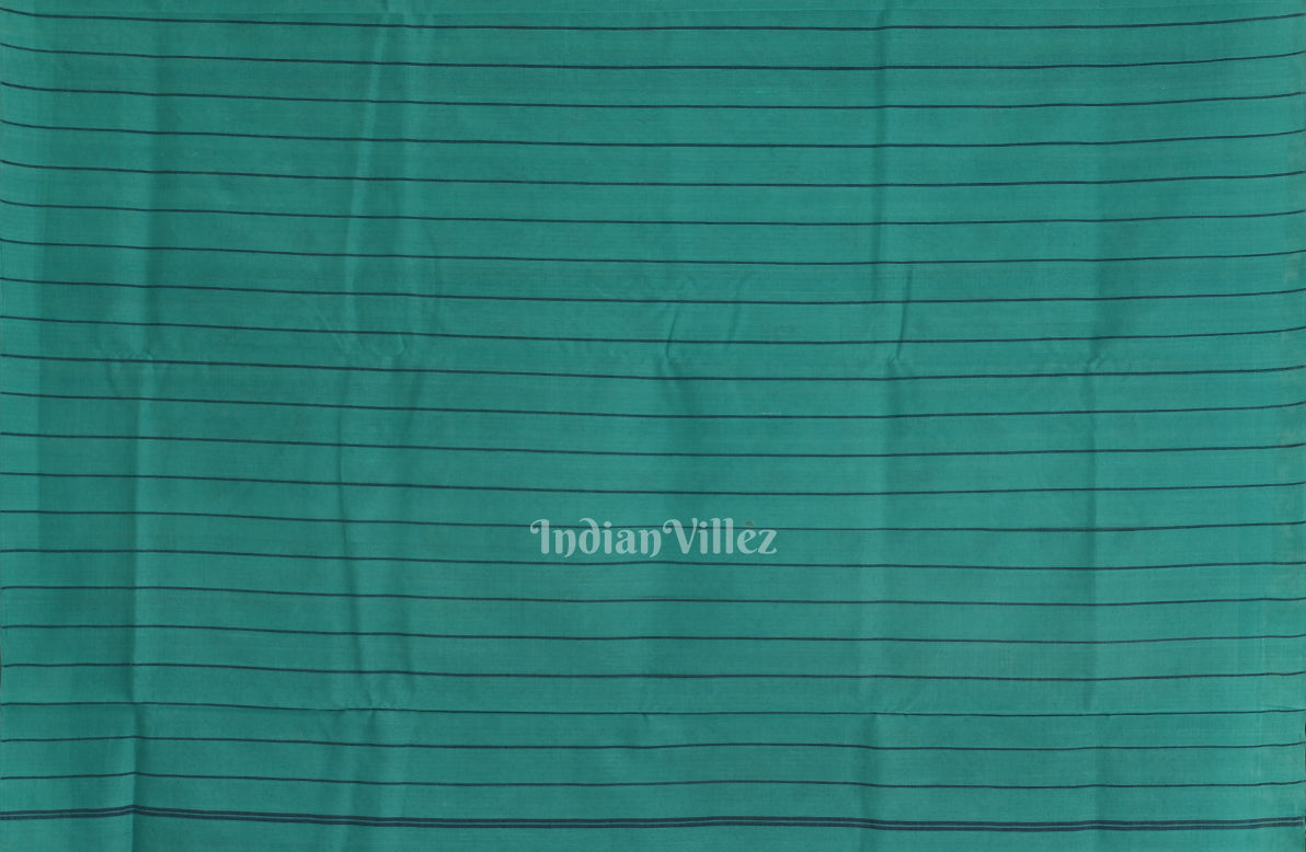 Navy Blue Odisha Ikat Sambalpuri Pure Cotton Saree