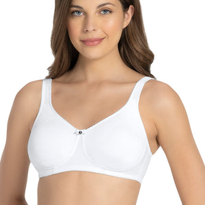 Magic Shaper Non Padded Non Wired Support Bra - White