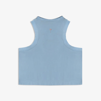 SUPERKICKS | CROP TOP { LIGHT BLUE