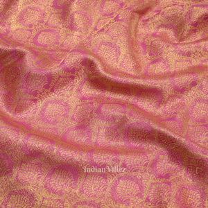 Mint Green Pure Kanjivaram Tissue Silk Saree