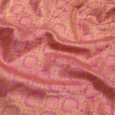 Mint Green Pure Kanjivaram Tissue Silk Saree