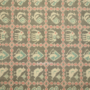 Cement Gray Black Odisha Ikat Sambalpuri Dress Set & Dupatta