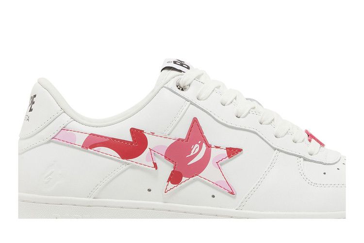 A Bathing Ape Bape Sta Low ABC Camo White Pink (2022)