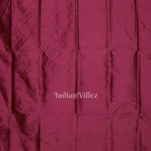 Wine Color Tribal Theme Sambalpuri Silk Saree