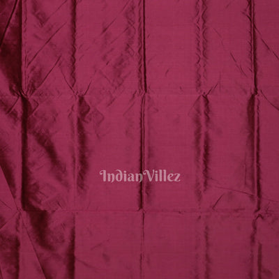 Wine Color Tribal Theme Sambalpuri Silk Saree