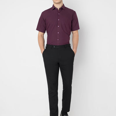 Wrinkle Free Half Sleeve Shirt