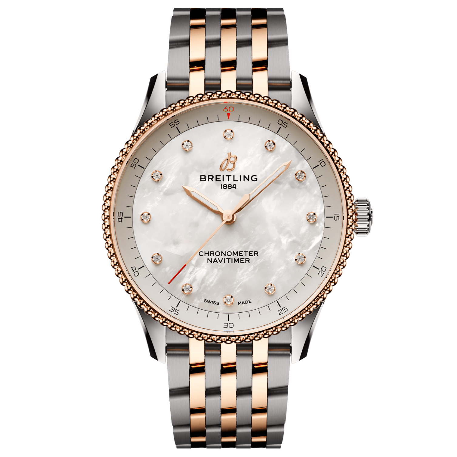 Breitling Navitimer Off White Dial Women 32mm