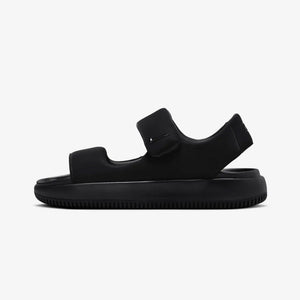 Nike | CALM SANDALS  { BLACK/BLACK-BLACK