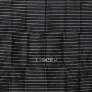 Black Red Pasapali Odisha Ikat Contemporary Designer Saree