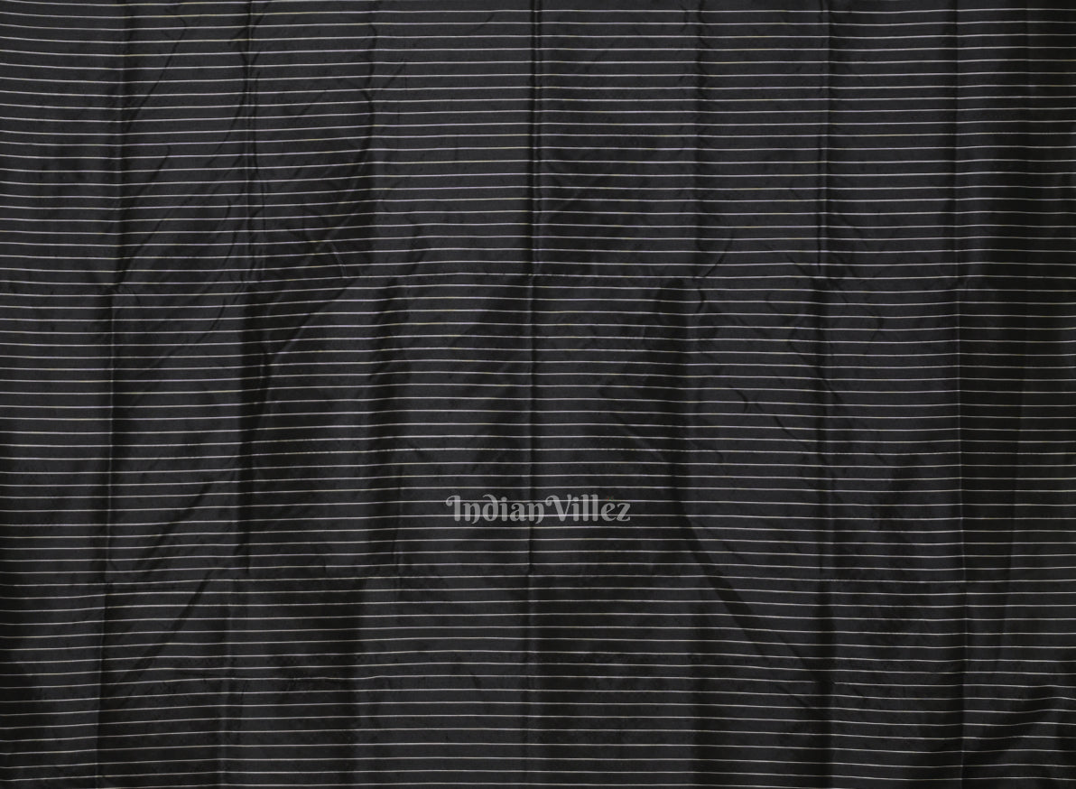 Black Red Pasapali Odisha Ikat Contemporary Designer Saree