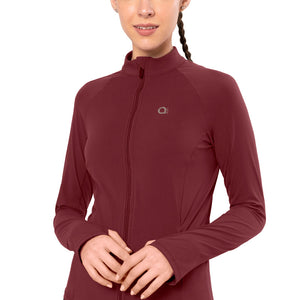 Energize Performance Full Sleeve Active Jacket - Chocolate Truffle