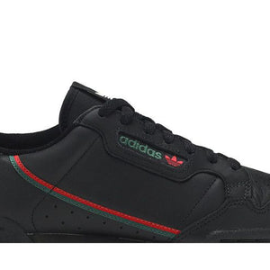 adidas Continental 80 Black Scarlet Green