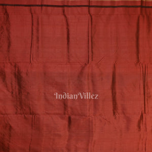 Blue Red Pasapalli Border Odisha Ikat Khandua Silk Saree