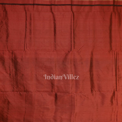 Blue Red Pasapalli Border Odisha Ikat Khandua Silk Saree