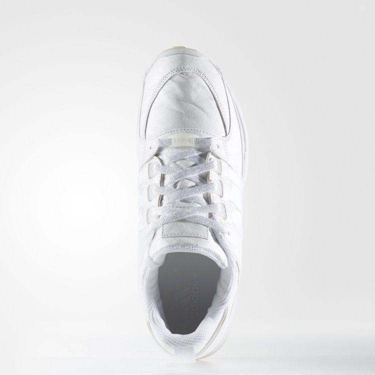 adidas EQT Running Support 93 Triple White Tumbled Leather