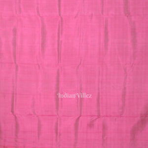 White Pink Odisha Ikat Contemporary Designer Saree
