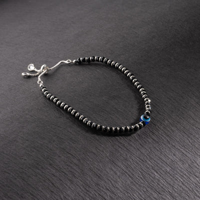 Real Evil Eye silver Anklets for women
