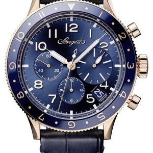 Breguet Type XX Chronograph Men's Blue dial Watch