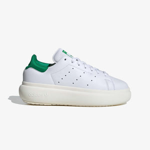 Adidas Originals | STAN SMITH PF  { CLOUD WHITE/OFF WHITE/GREEN