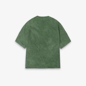 Superkicks | SIGNATURE WASHED TEE { OLIVE GREEN