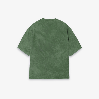 Superkicks | SIGNATURE WASHED TEE { OLIVE GREEN